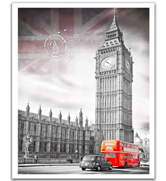 Puzzle en Plastique - Big Ben, England