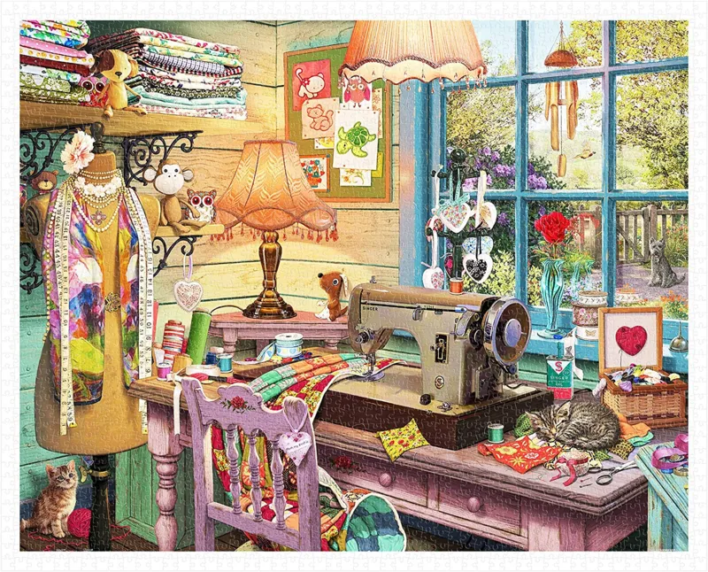 Puzzle en Plastique - Steve Read - Sewing Shed