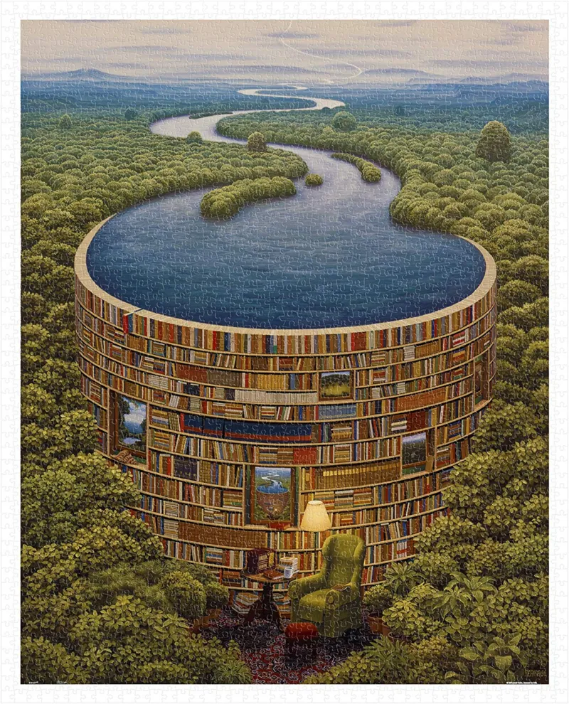 Puzzle en Plastique - Jacek Yerka - Bibliodame