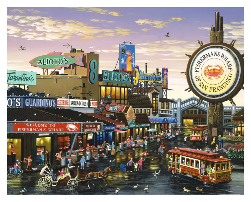 Puzzle en Plastique - San Francisco