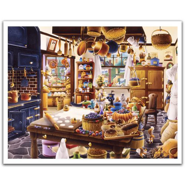 Puzzle en Plastique - Boulangerie