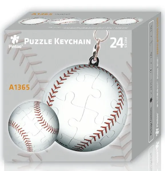 Porte-clé Puzzle 3D - Balle de Base-Ball