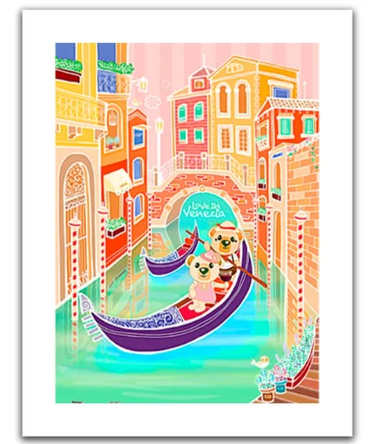 Puzzle en Plastique - Romantic Vacations - Venice