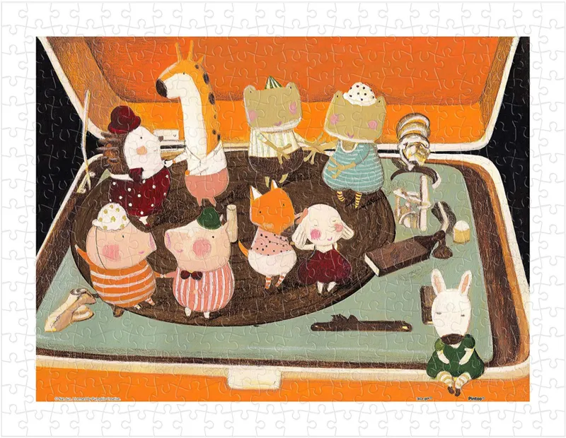 Puzzle en Plastique - Nan Jun - Love Song