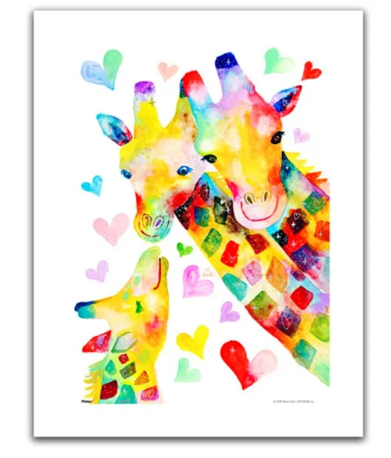 Puzzle en Plastique - Reina Sato - Giraffe Family
