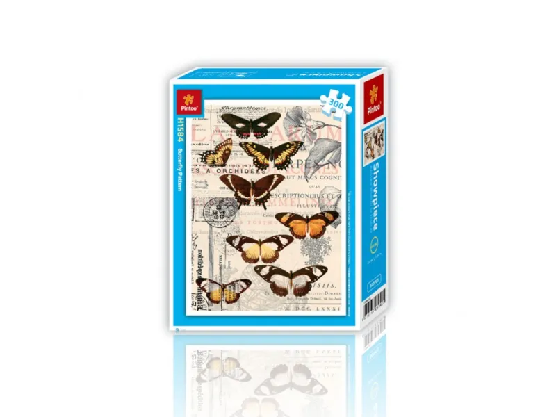 Puzzle en Plastique - Papillons