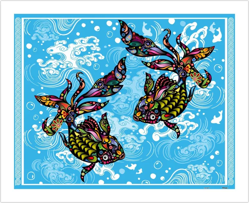 Puzzle en Plastique - The Brilliant Goldfish