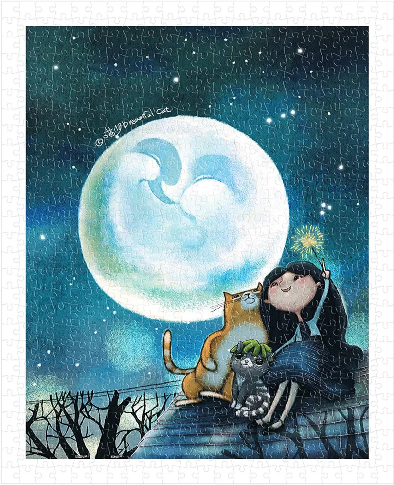 Puzzle en Plastique - Starry Starry Night