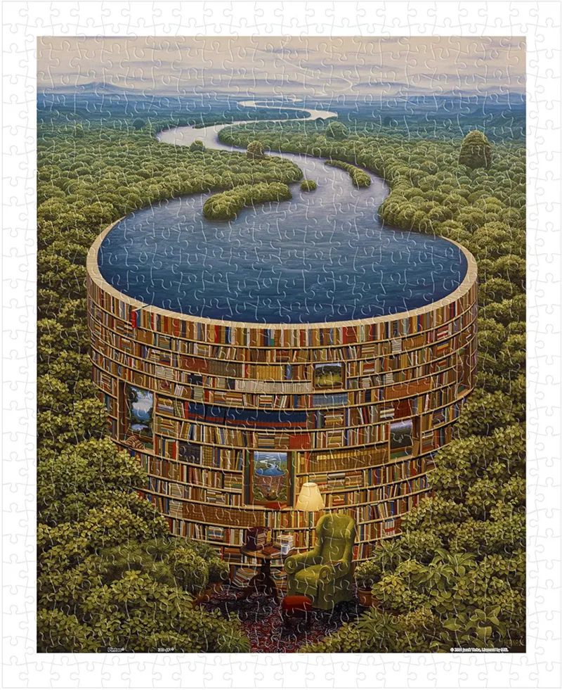 Puzzle en Plastique - Jacek Yerka - Bibliodame