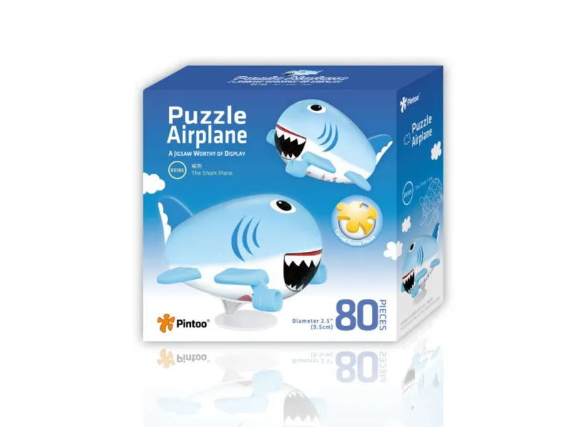 Puzzle 3D Avion - Avion Requin