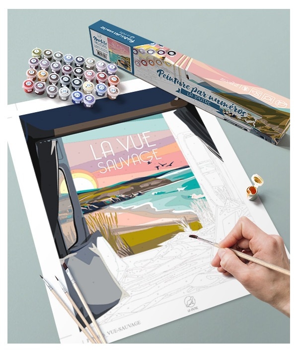 Peinture par Numéros - Vue Sauvage