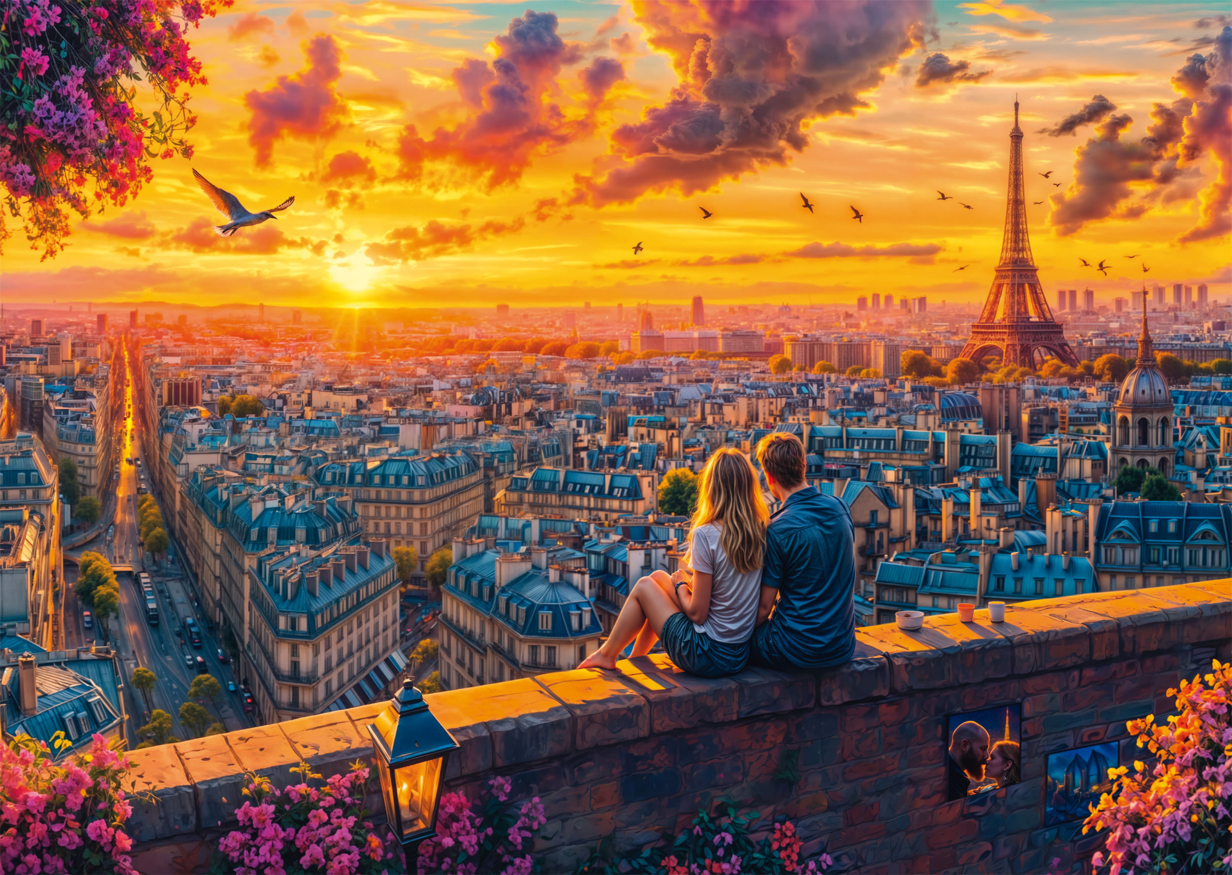 Chuchotements sur les toits de Paris