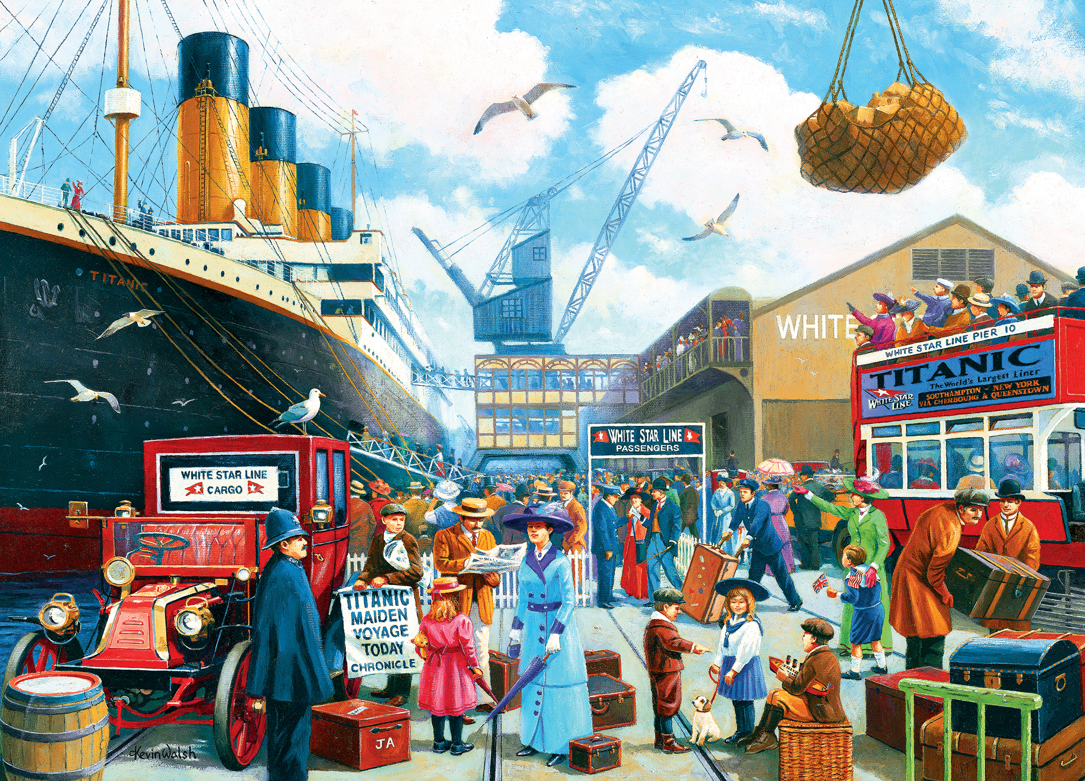 Titanic Boarding