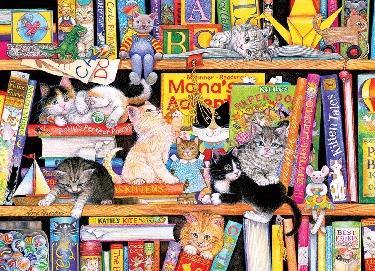 Pièces XXL - Storytime Kittens