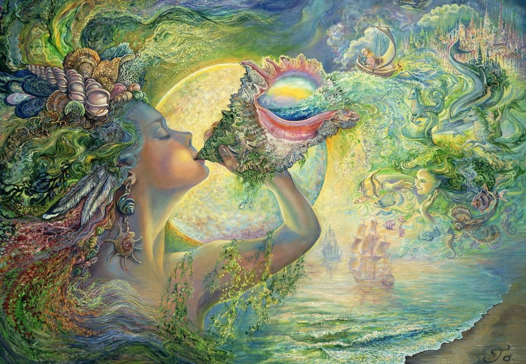 Josephine Wall - Call of the Sea