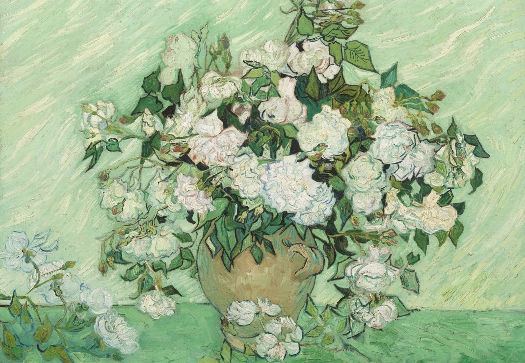 Vincent Van Gogh - Roses, 1890