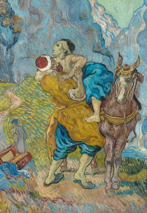Vincent Van Gogh - The good Samaritan (after Delacroix)
