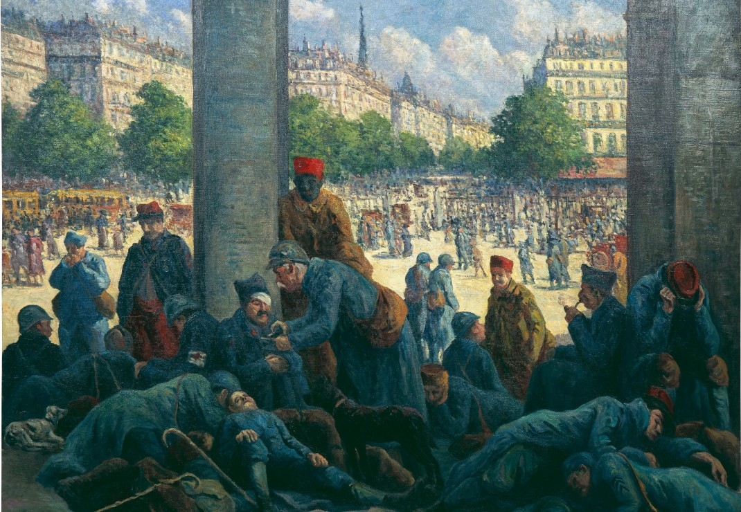 Maximilien Luce - Gare de l'Est, 1917