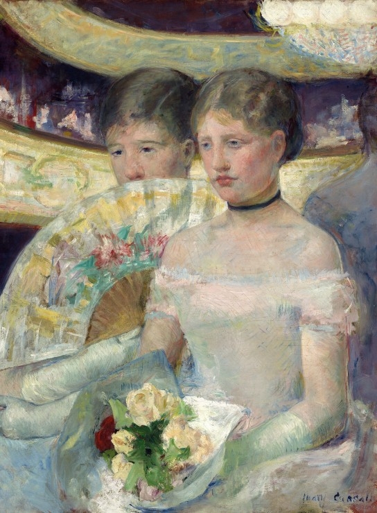 Mary Cassatt : The Loge, 1882