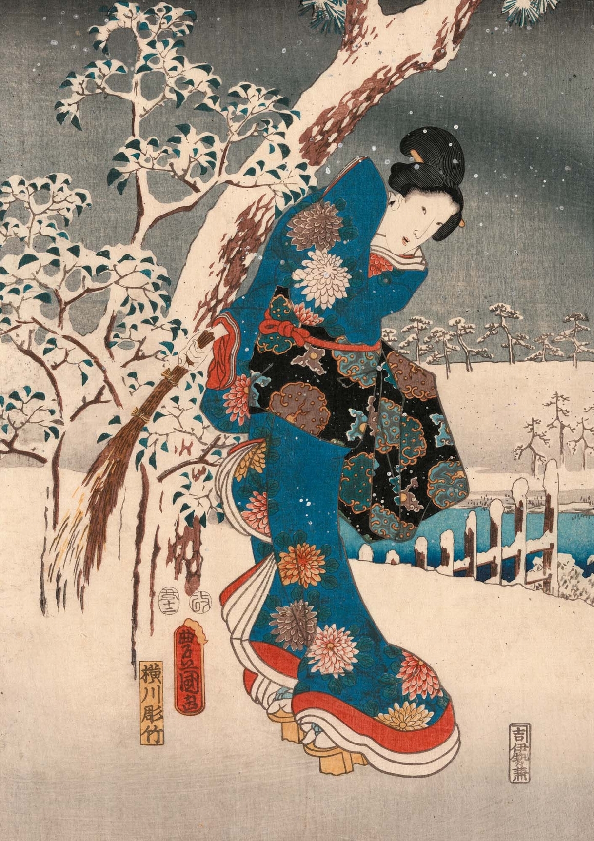 Conte de Genji - Hiroshige