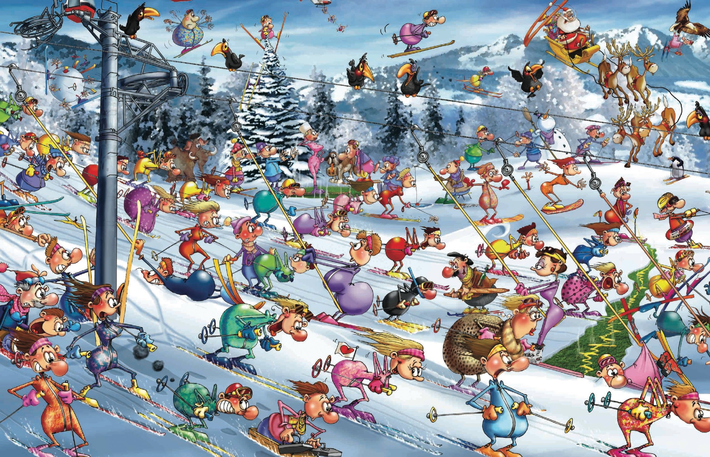 Ruyer : Ski de Noël
