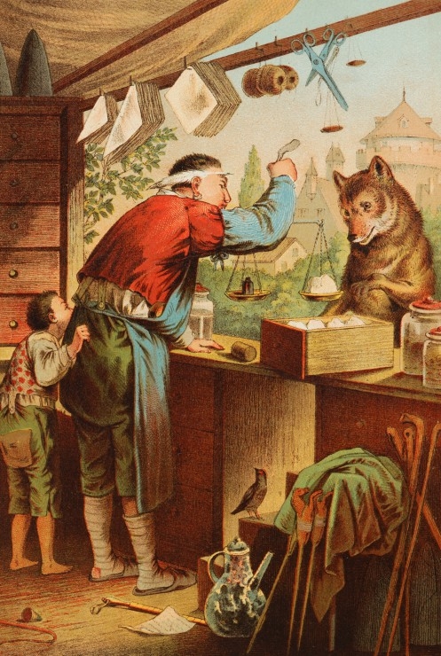 Carl Offterdinger : Le Loup et les sept Chevreaux