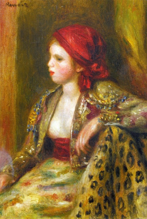 Renoir Auguste : Odalisque, 1895