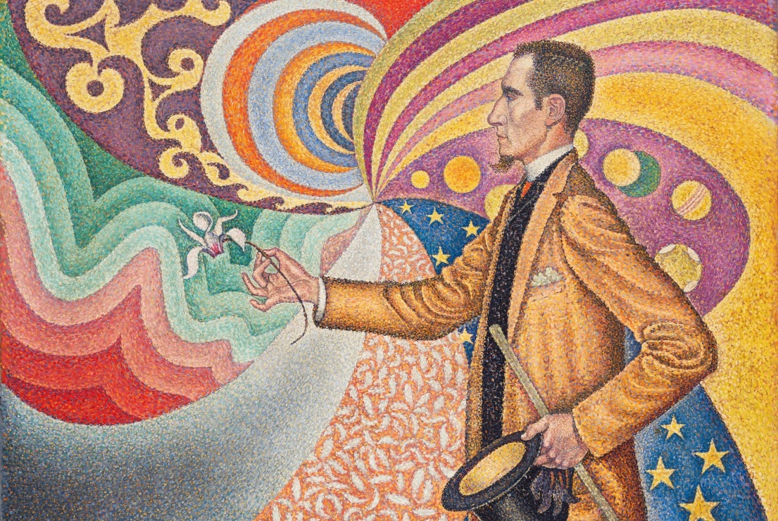 Paul Signac : Portrait de Félix Fénéon, 1890