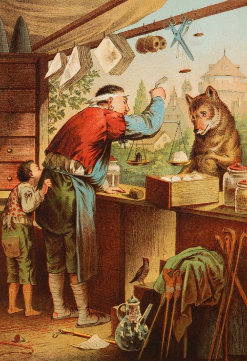 Pièces XXL - Carl Offterdinger : Le Loup et les sept Chevreaux