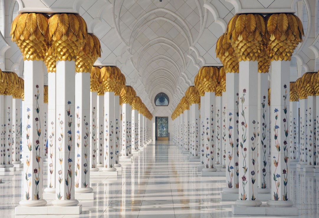 Pièces XXL - Mosquée Cheikh Zayed, Abou Dabi, Emirats Arabes Unis