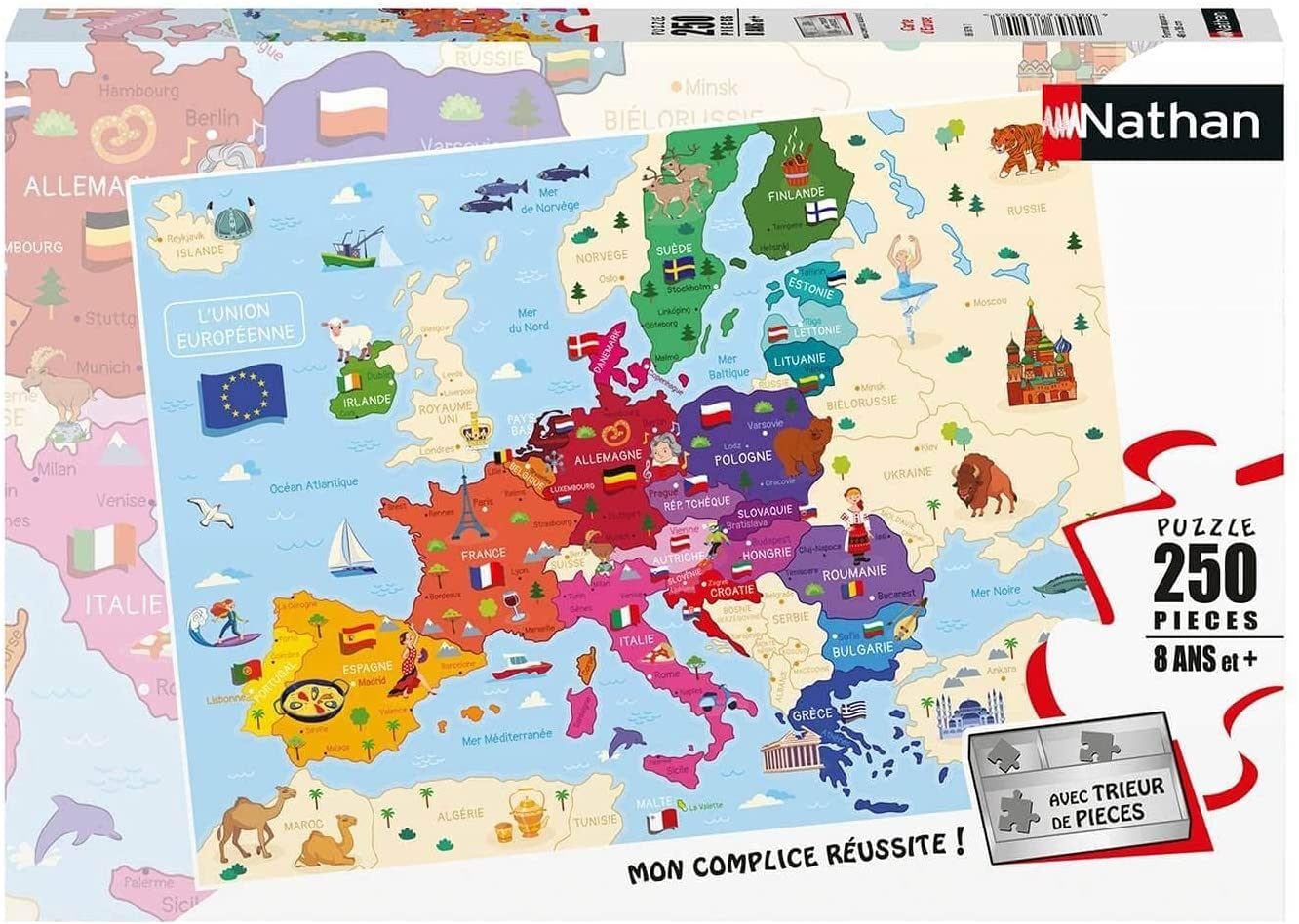 Carte de l'Europe