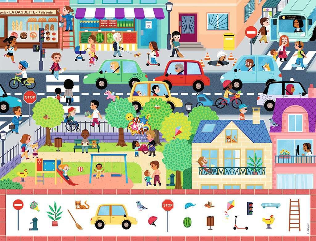 Cherche et Trouve - En Ville