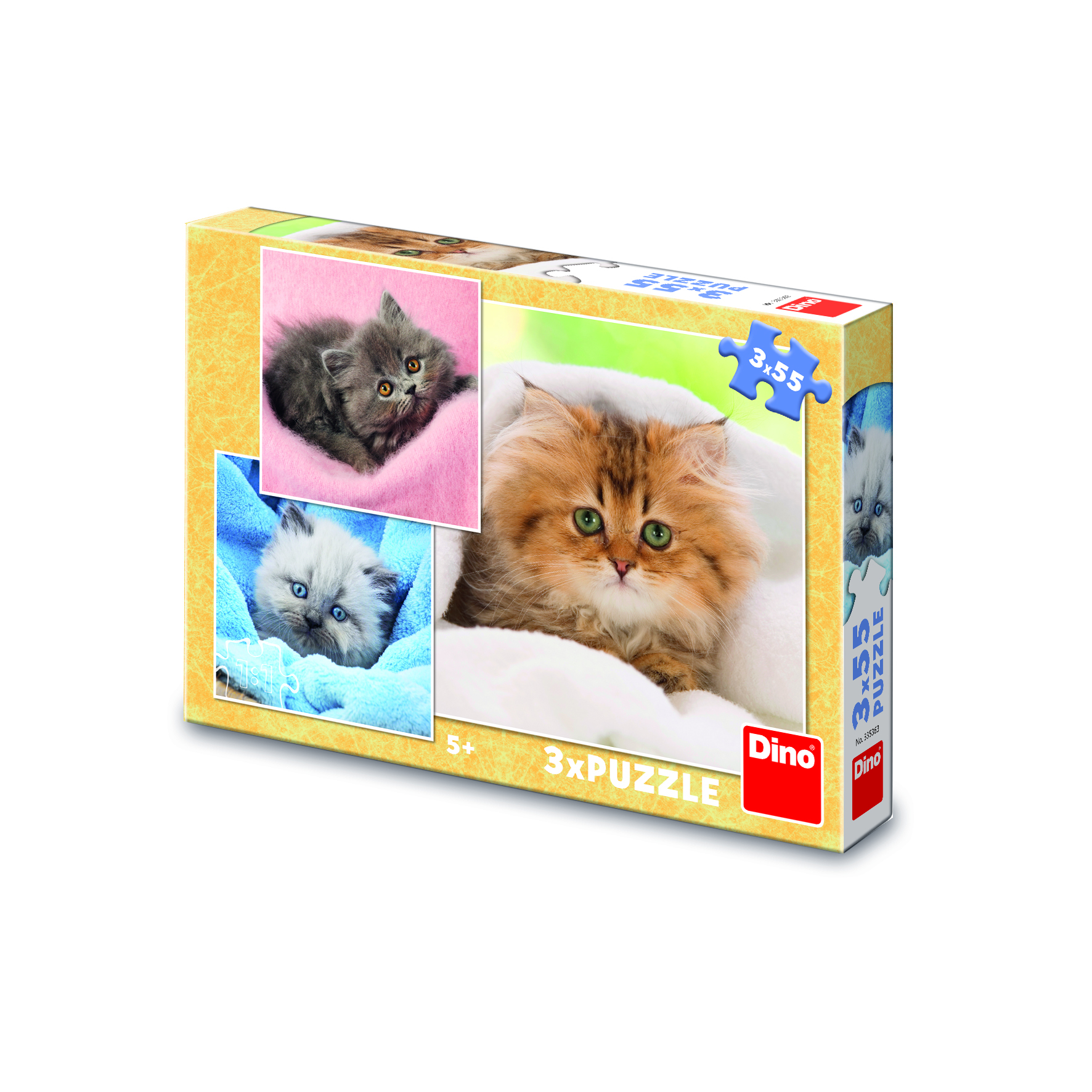 3 Puzzles - Mignons Chatons