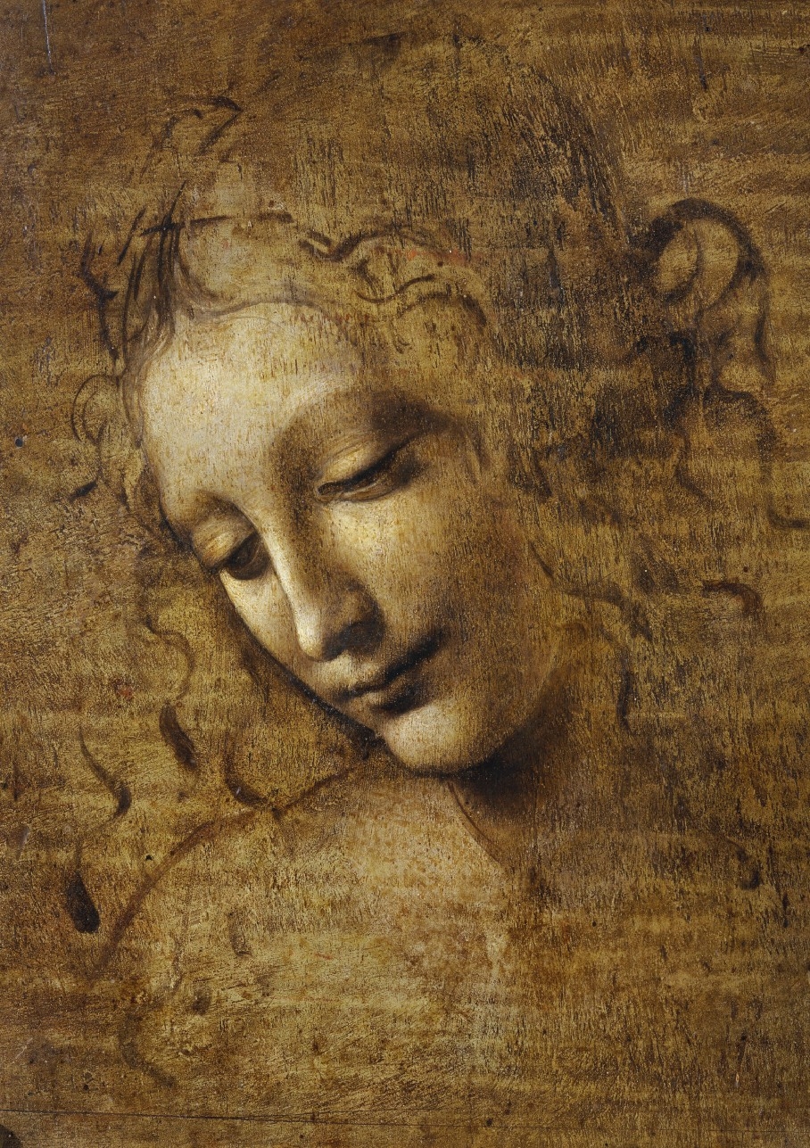 Leonard de Vinci - La Scapigliata, 1506-1508