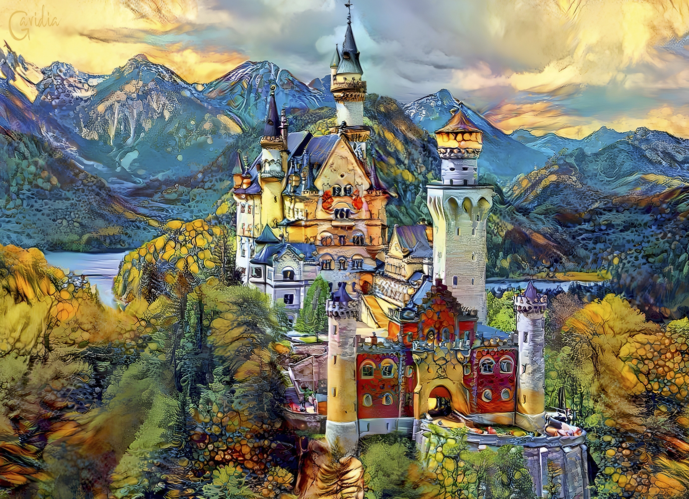 Château de Neuschwanstein, Allemagne
