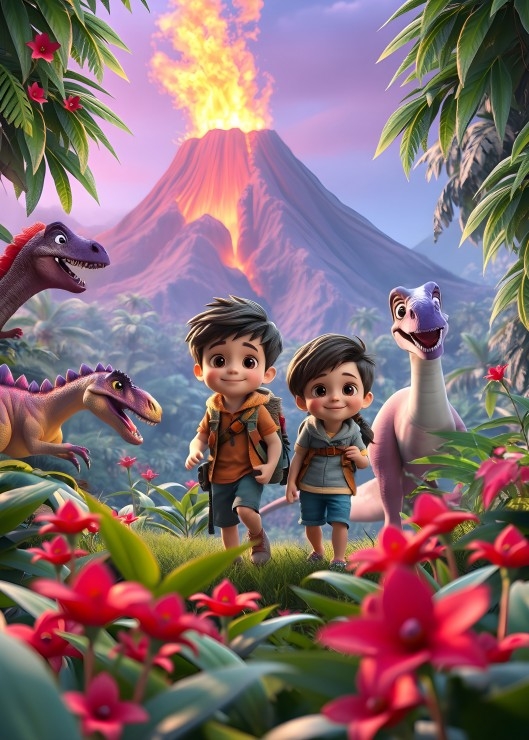 Petits Explorateurs chez les Dinosaures