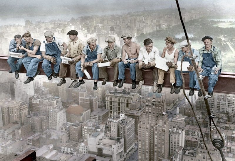 Déjeuner à New-York