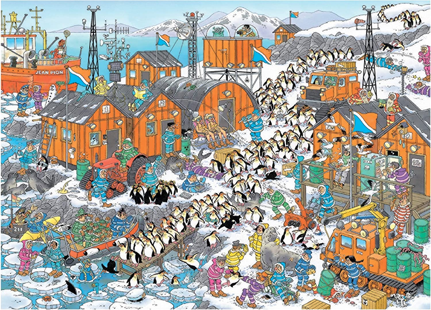 JAN VAN HAASTEREN - EXPÉDITION AU PÔLE SUD (1000 PIECES)