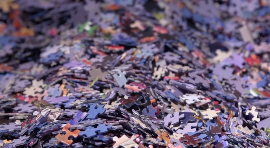 Puzzle Mystère sans Boite & sans Image - Sachet de 2000 Pièces