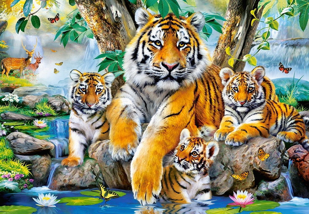 Tigres au Fil de l'Eau