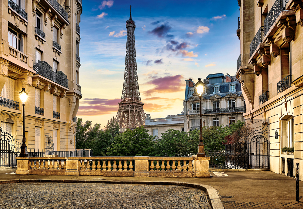 Promenade dans Paris au Coucher du Soleil