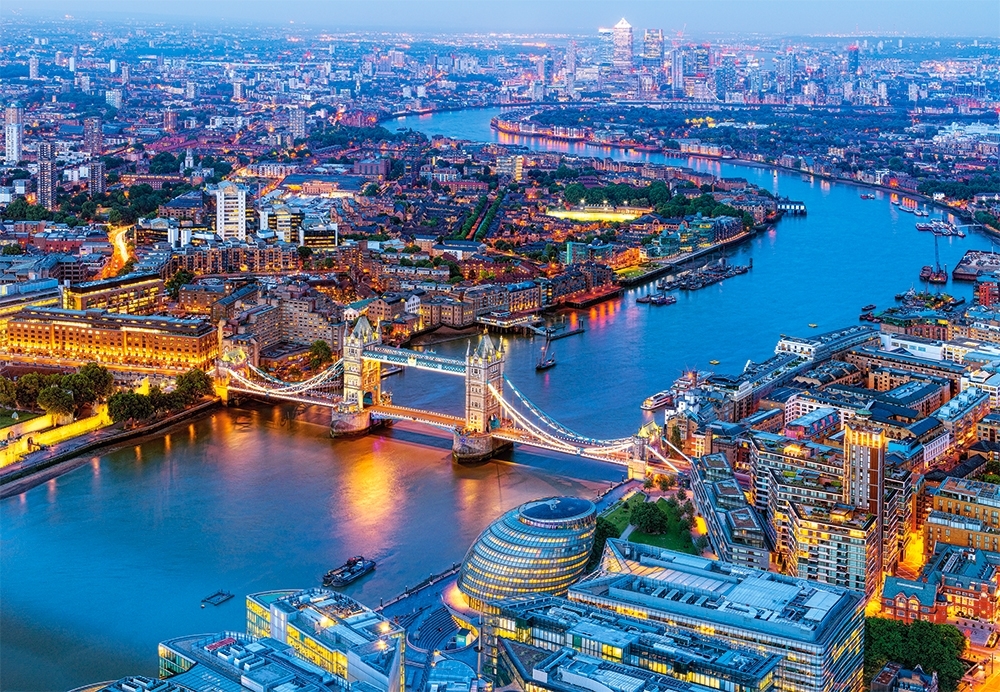 Vue Aérienne de Londres