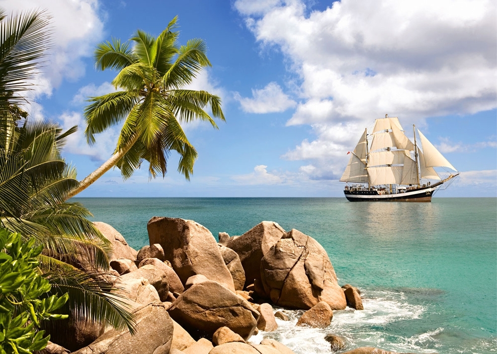 Voilier au Paradis