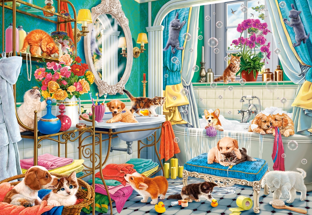 Le Bain des Animaux de Compagnie