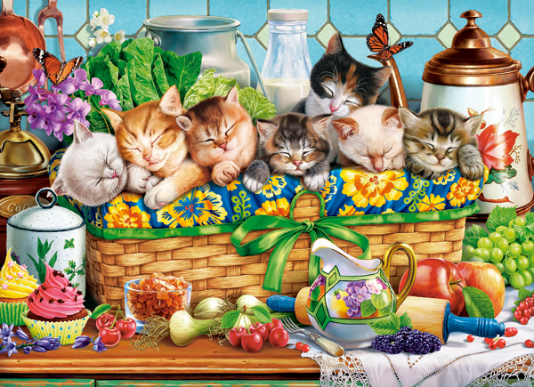 Les Chatons à la Sieste