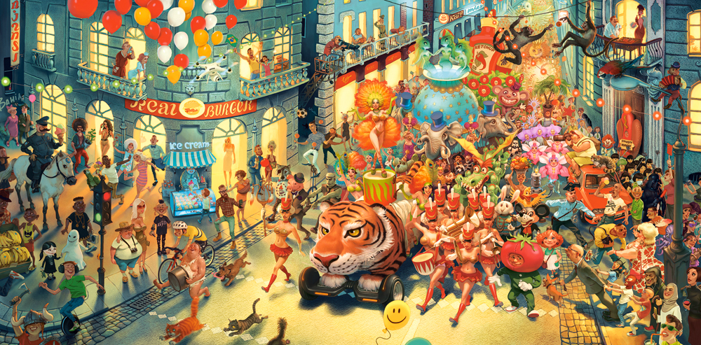 Art Collection - Carnaval à Rio