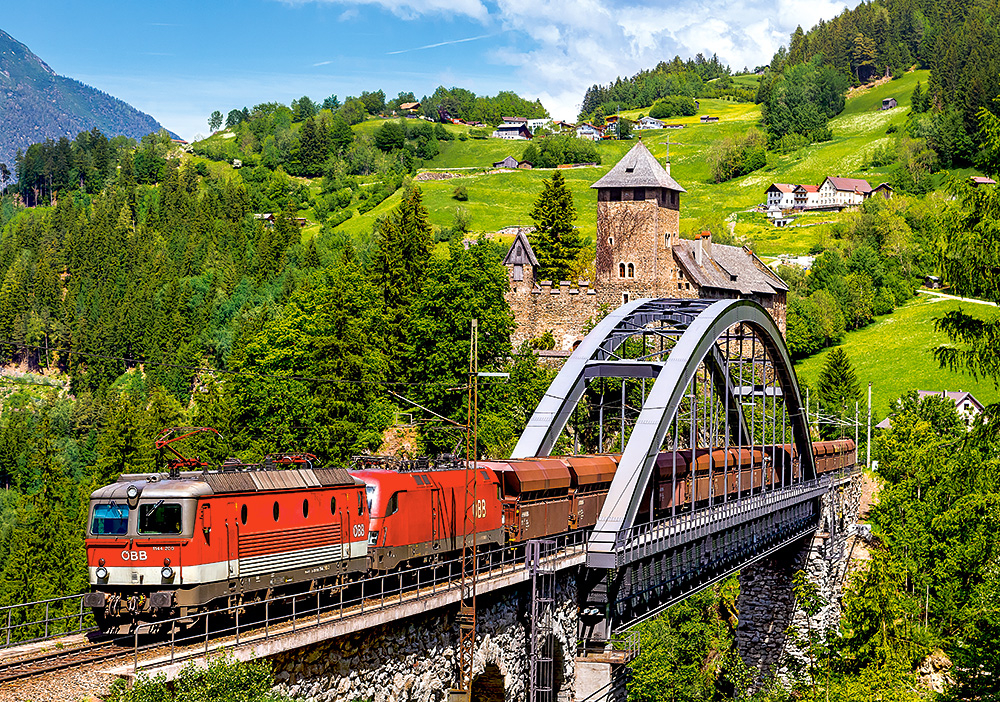 Train sur le Pont