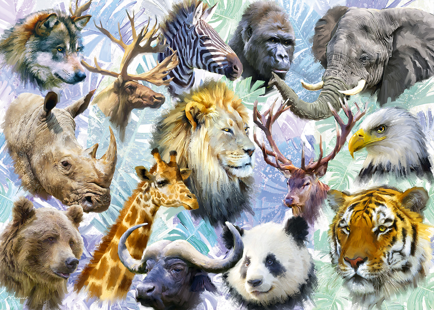 Têtes d'Animaux