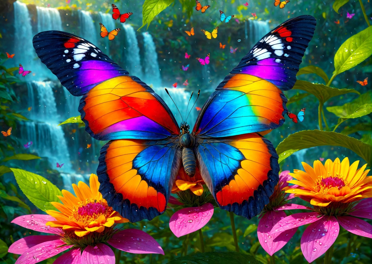 Papillon dans la Forêt