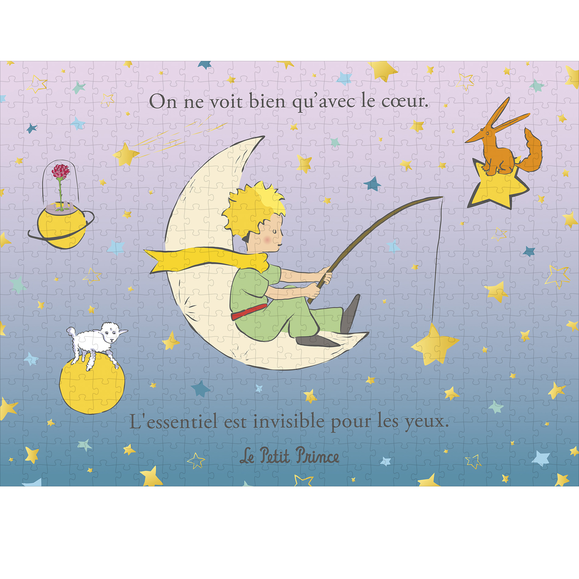 Le Petit Prince - Dégradé Pêche aux Étoiles